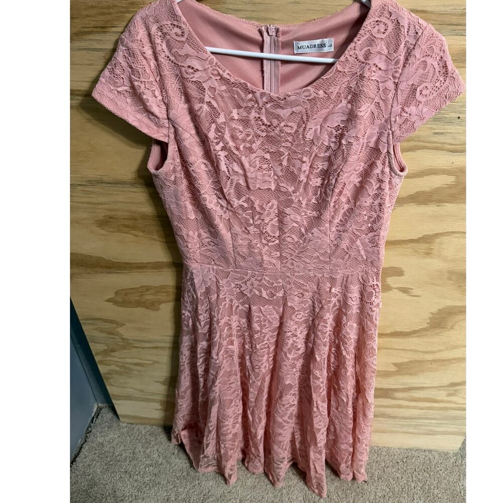 Women's‎ Muadress Lace Blush Pink Large